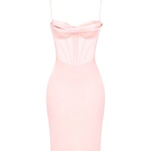 NWT House of CN Charmaine Dress in Blush
